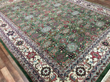 Indian Rug Hand Knotted Oriental Rug Very Fine Mahal Oriental Rug 9' x 11'1