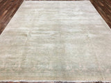 Indian Rug Hand Knotted Oriental Rug Very Fine Modern Parisian Oriental Garden Rug 8'1 x 10'