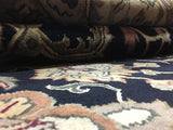 Indian Rug Hand Knotted Oriental Rug Very Fine Oriental Tabriz Rug 8'x10'