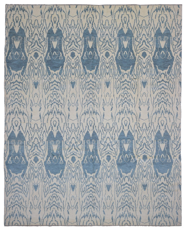 Indian Rug Hand Knotted Oriental Rug Very Fine Oushak Turkish Knot Oriental Area Rug 8'2X10'
