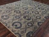 Indian Rug Hand Knotted Oriental Rug Very Fine Oushak Turkish Knot Oriental Area Rug 8'X10'