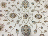 Indian Rug Hand Knotted Oriental Rug Very Fine Peshawar Area Rug 8'1X10'