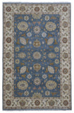 Indian Rug Hand Knotted Oriental Rug Very Fine Peshawar Oriental Area Rug 6'X9'3