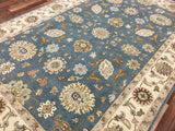 Very Fine Peshawar Oriental Area Rug 6'X9'3