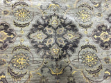 Indian Rug Hand Knotted Oriental Rug Very Fine Peshawar Oriental Area Rug 7'9X9'10