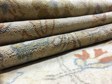 Indian Rug Hand Knotted Oriental Rug Very Fine Peshawar Oriental Area Rug 8'x9'10
