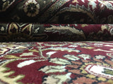 Indian Rug Hand Knotted Oriental Rug Very Fine Tabriz Oriental Rug 9'X12'