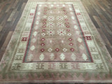 Nepal Rug Hand Knotted Oriental Rug Fine Symbolic Silk Nepali Oriental Rug 5'5x8'3