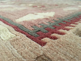 Nepal Rug Hand Knotted Oriental Rug Fine Symbolic Silk Nepali Oriental Rug 5'5x8'3