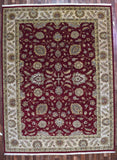 Oriental India Hand Knotted Oriental Rug Fine Large Chobi Peshawar Oriental Rug 9' x 12'