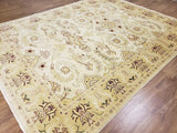 Pakistan Hand Knotted Oriental Rug Agra Oriental Area Rug 7'10 x 10'2