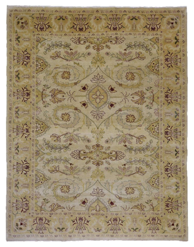 Pakistan Hand Knotted Oriental Rug Agra Oriental Area Rug 7'10 x 10'2