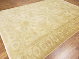 Pakistan Hand Knotted Oriental Rug Agra Oriental Area Rug 7'3X10'5