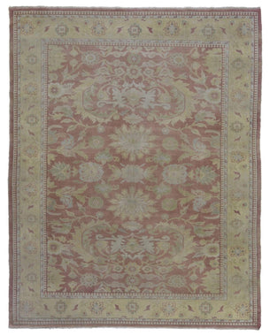 Pakistan Hand Knotted Oriental Rug Fine Egyptian Peshawar Rug 8'3x10'