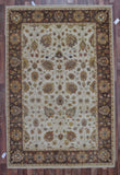 Pakistan Rug Hand Knotted Oriental Rug Fine Chobi Peshawar Area Rug 6'x9'