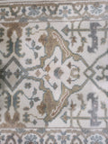 Pakistan Rug Hand Knotted Oriental Rug Fine Oriental Oushak Runner 2'4x24'