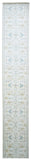Pakistan Rug Hand Knotted Oriental Rug Fine Oriental Oushak Runner 2'4x24'