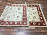 Pakistan Rug Hand Knotted Oriental Rug Fine Peshawar Oriental Runner Rug 4'9x10'2