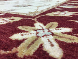 Pakistan Rug Hand Knotted Oriental Rug Fine Peshawar Oriental Runner Rug 4'9x10'2