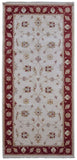 Pakistan Rug Hand Knotted Oriental Rug Fine Peshawar Oriental Runner Rug 4'9x10'2