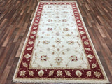 Pakistan Rug Hand Knotted Oriental Rug Fine Peshawar Oriental Runner Rug 4'9x10'2
