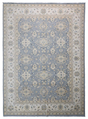 Pakistan Rug Hand Knotted Oriental Rug Fine Venetian Peshawar Area Rug 10'1x13'10