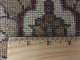 Pakistan Rug Hand Knotted Oriental Rug Large Fine Brown Beige Peshawar Oriental Rug 9'2x12'