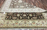 Pakistan Rug Hand Knotted Oriental Rug Large Fine Chobi Peshawar Area Rug 8'9x12