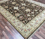 Pakistan Rug Hand Knotted Oriental Rug Large Fine Chobi Peshawar Area Rug 8'9x12