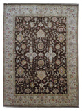 Pakistan Rug Hand Knotted Oriental Rug Large Fine Chobi Peshawar Area Rug 8'9x12