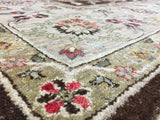 Pakistan Rug Hand Knotted Oriental Rug Large Fine Chobi Peshawar Area Rug 8'9x12