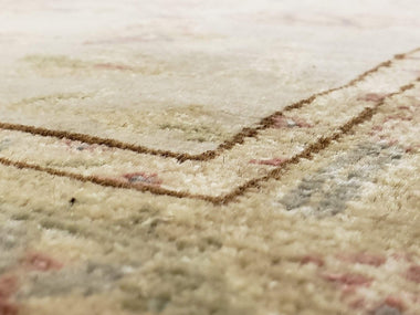 Pakistan Rug Hand Knotted Oriental Rug Semi-Antique Fine Peshawar Runner 2'5x6'8