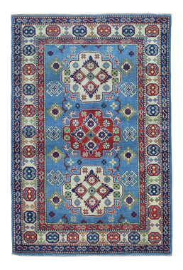 Small Pakistan Kazak Oriental Rug 4'X5'10