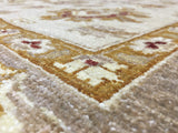 Pakistan Rug Hand Knotted Oriental Rug Very Fine Gilded Venetian Peshawar Rug 10'x13'6
