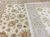 Pakistan Rug Hand Knotted Oriental Rug Very Fine Gilded Venetian Peshawar Rug 10'x13'6
