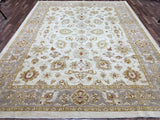 Pakistan Rug Hand Knotted Oriental Rug Very Fine Gilded Venetian Peshawar Rug 10'x13'6