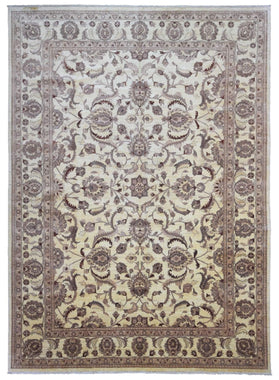 Pakistan Rug Hand Knotted Oriental Rug Very Fine Pakistan Peshawar Area Rug 9'10x13'10
