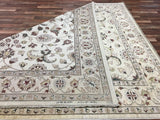 Pakistan Rug Hand Knotted Oriental Rug Very Fine Venetian Inspired Peshawar Area Rug 8'1x9'10