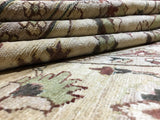 Pakistan Rug Hand Knotted Oriental Rug Very Fine Venetian Inspired Peshawar Area Rug 8'1x9'10