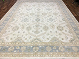 Pakistan Rug Hand Knotted Oriental Rug Very Fine Venetian Inspired Peshawar Area Rug 9'10X13'10