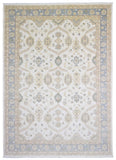 Pakistan Rug Hand Knotted Oriental Rug Very Fine Venetian Inspired Peshawar Area Rug 9'10X13'10