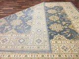 Pakistan Rug Hand Knotted Oriental Rug Very Fine Venetian Peshawar Area Rug 10'3x14'2