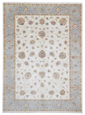 Pakistan Rug Hand Knotted Oriental Rug Very Fine Venetian Peshawar Oriental Rug 9'x12'