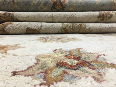 Pakistan Rug Hand Knotted Oriental Rug Very Fine Venetian Peshawar Oriental Rug 9'x12'