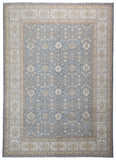 Pakistani Rug Hand Knotted Oriental Rug Fine Golden Peshawar Area Rug 9'4x14'