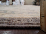 Pakistani Rug Hand Knotted Oriental Rug Fine Golden Peshawar Area Rug 9'4x14'