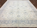 Pakistani Rug Hand Knotted Oriental Rug Fine Large Peshawar Area Rug 9'x11'9