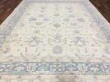 Pakistani Rug Hand Knotted Oriental Rug Fine Large Peshawar Area Rug 9'x11'9
