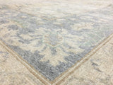 Pakistani Rug Hand Knotted Oriental Rug Fine Large Peshawar Area Rug 9'x11'9