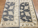 Pakistani Rug Hand Knotted Oriental Rug Fine Oriental Peshawar Rug 4'1X6'